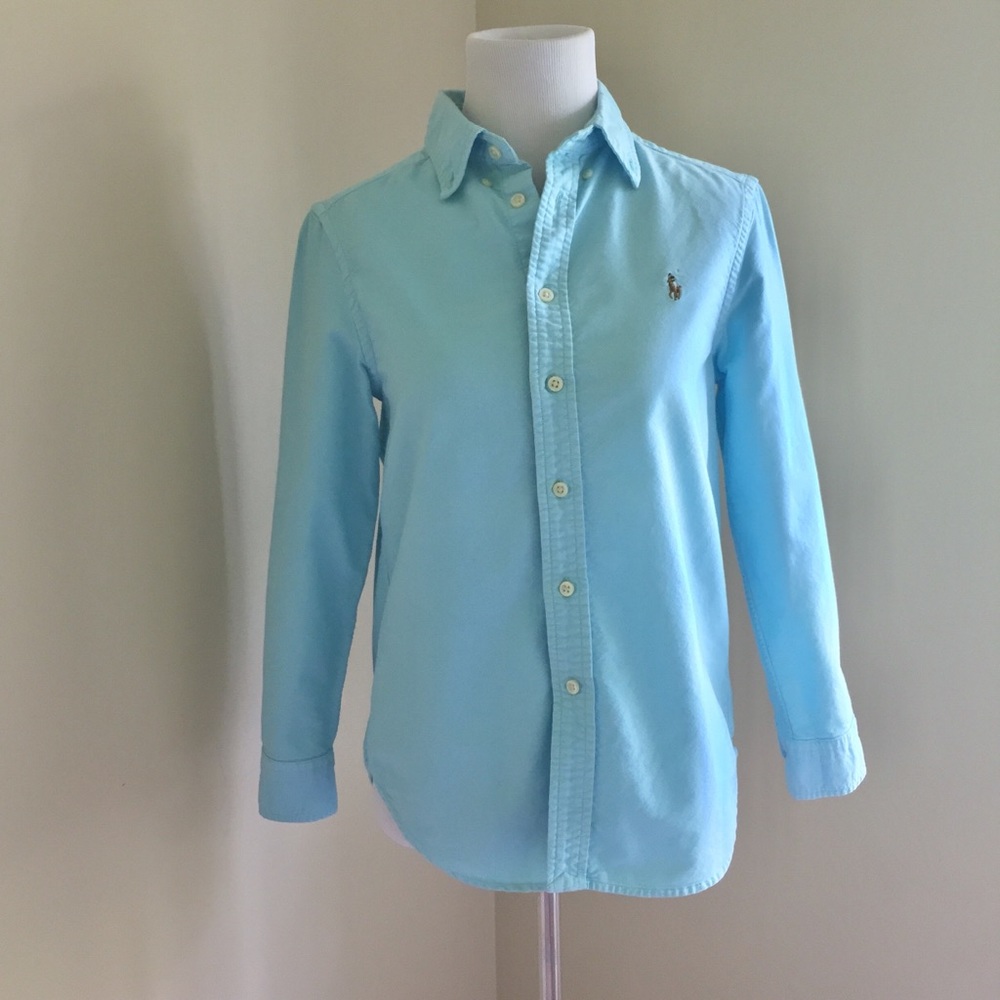 Polo by Ralph Lauren Blue Long Sleeve Button Down